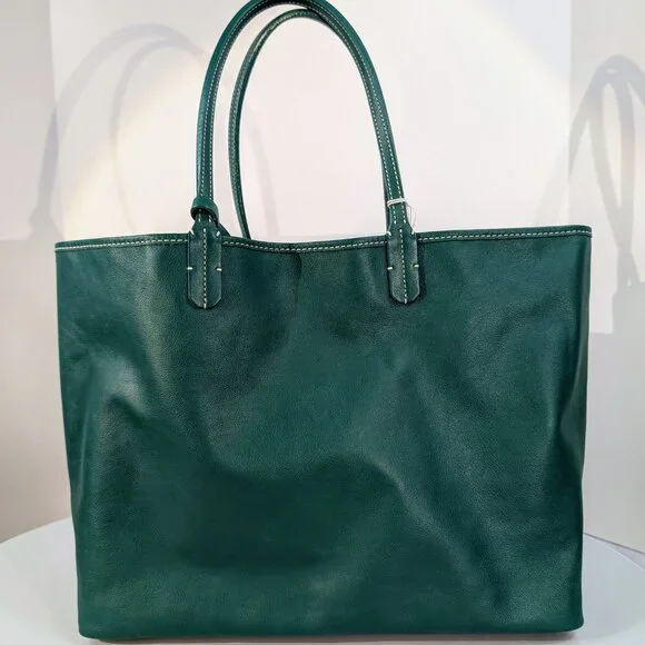 Goyard Anjou PM Tote Bag in Green, Reversible - Picture 5 of 16